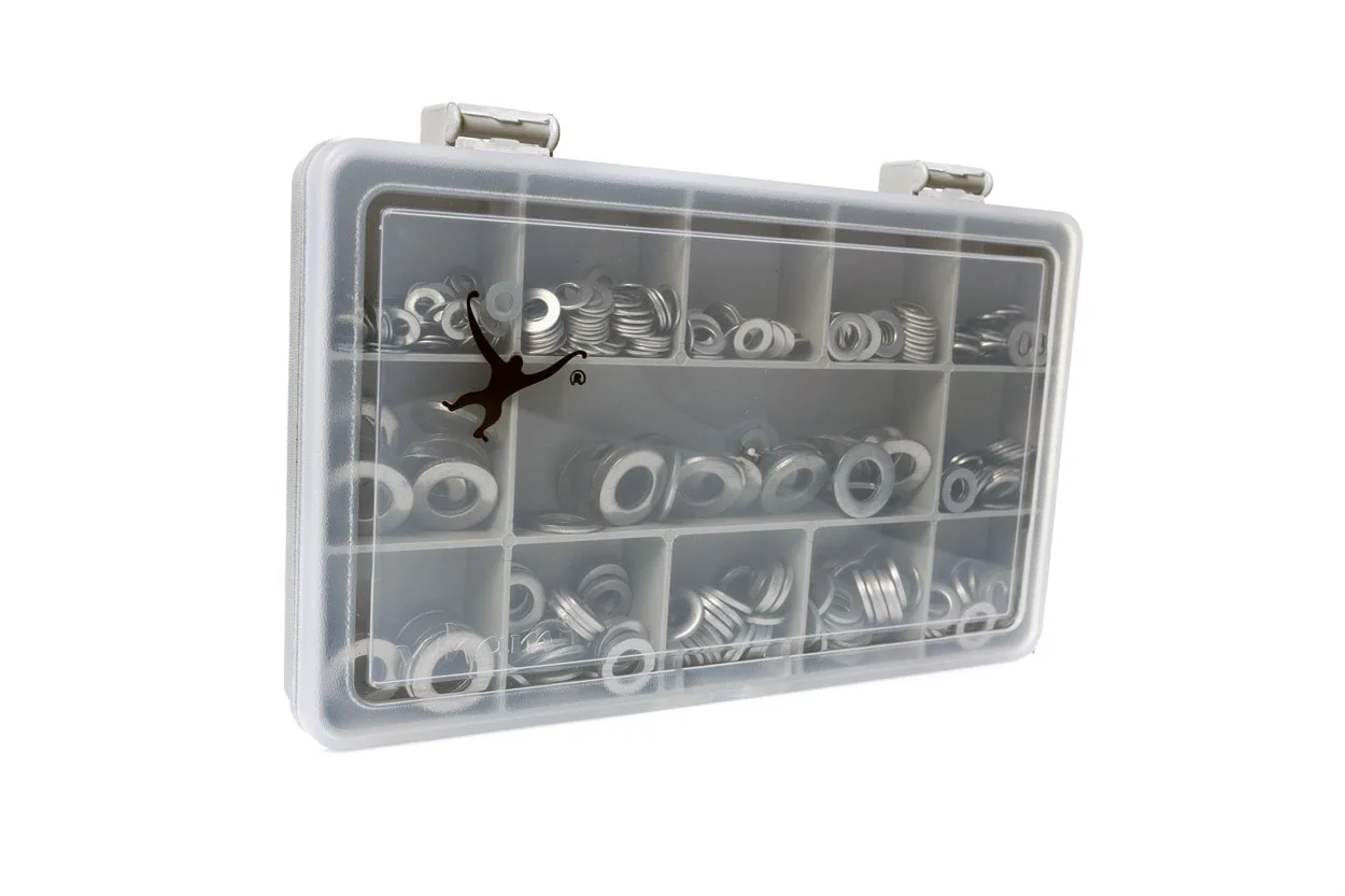 Form-A Washer Kits in Small Boxes | DIN 125A | A2-70 Stainless Steel - Image 2