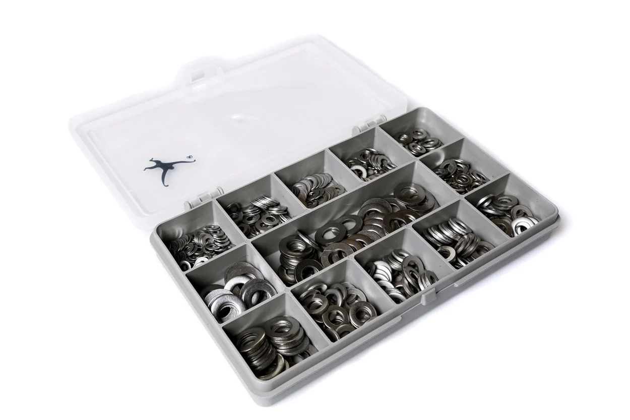 Form-A Washer Kits in Small Boxes | DIN 125A | A2-70 Stainless Steel - Image 4