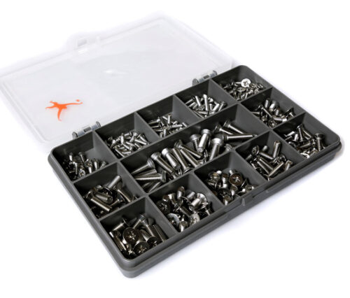 Countersunk Pozi Head Machine Screw Kit -A2 Stainless Steel- M3, M4 & M5