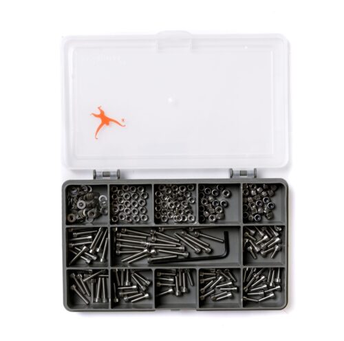 M3 Socket Cap Screw, Nut, Washer & Allen Key Kit. A2-70 Stainless Steel. 300-Piece