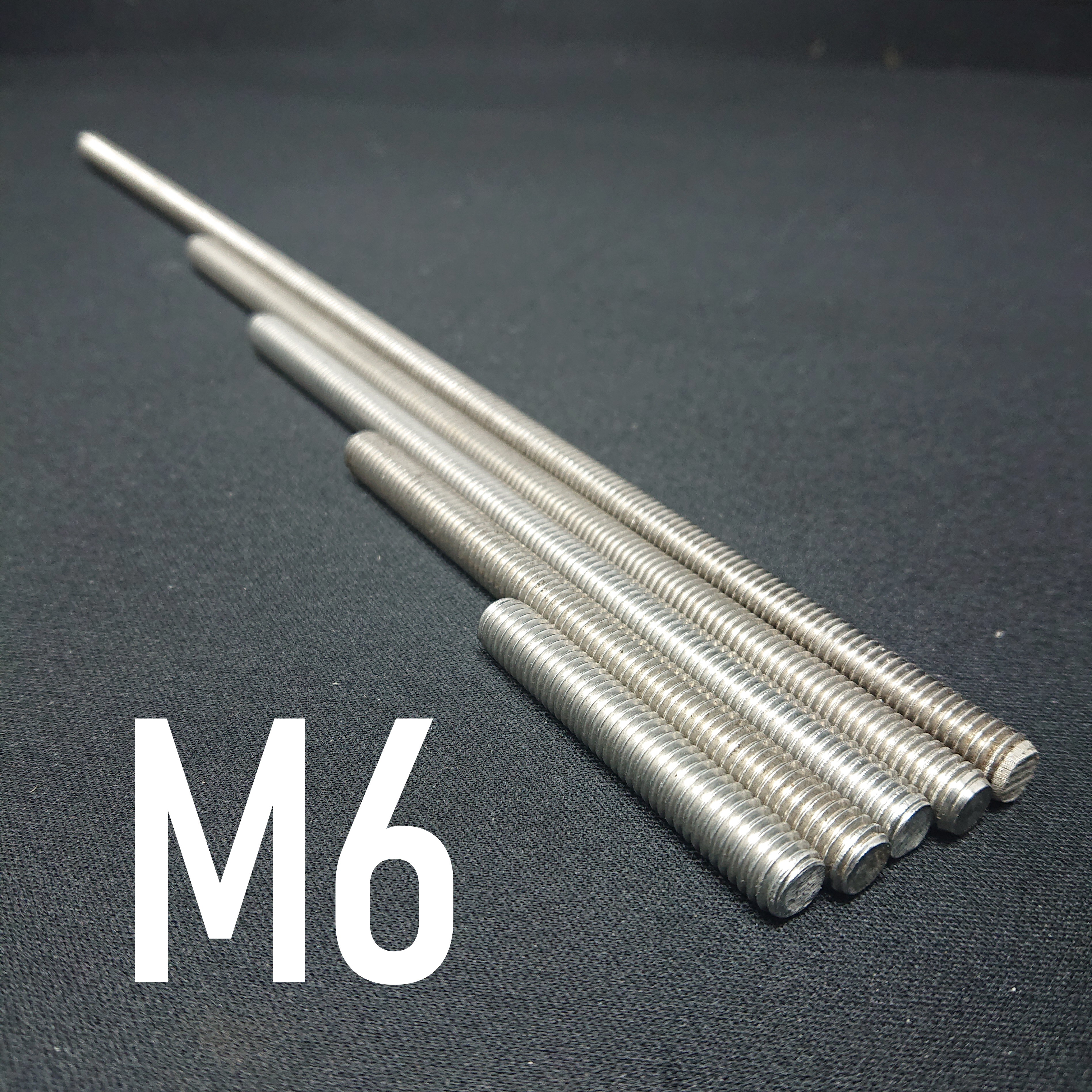 M6 (6mm) Threaded Bar | A2-70 Stainless Steel