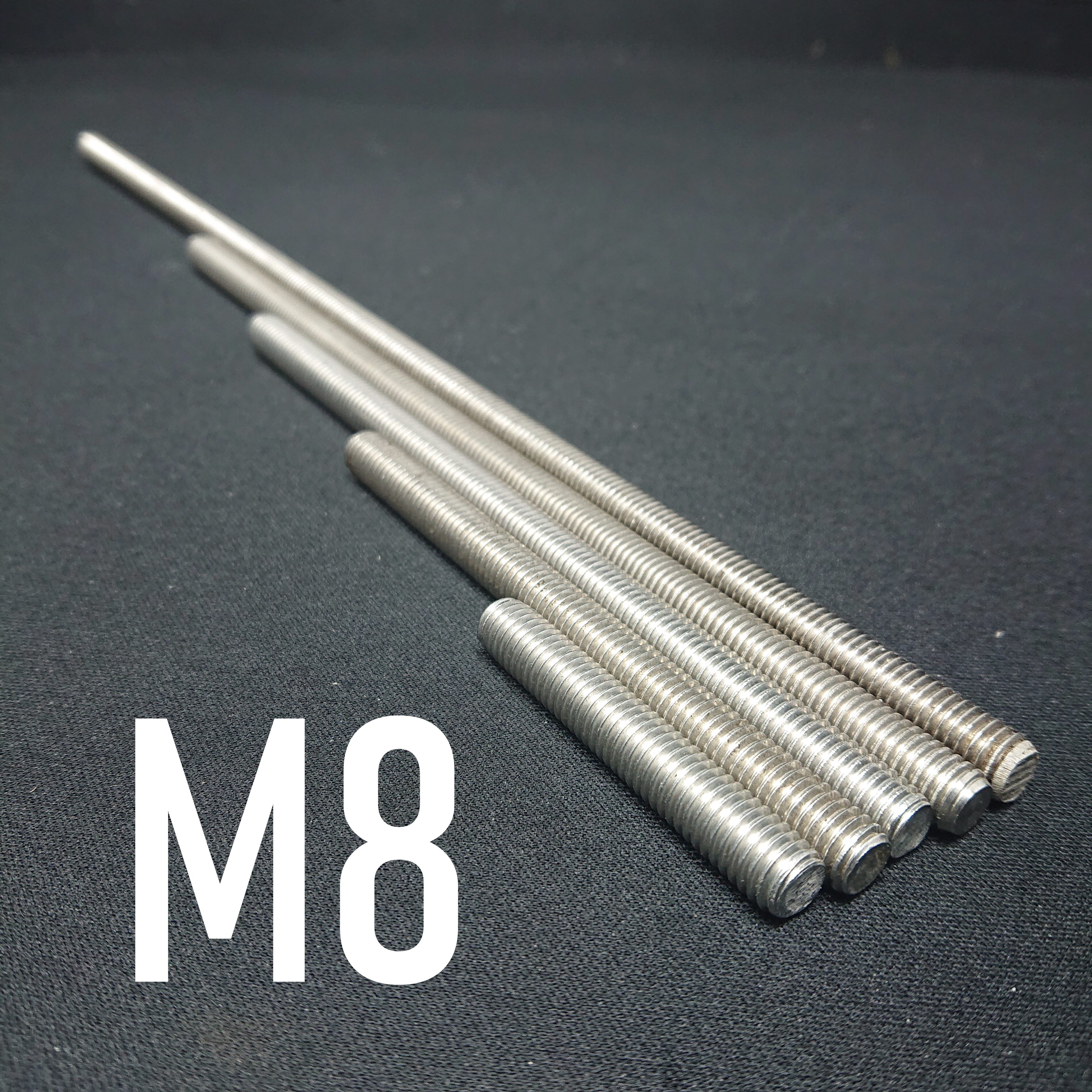 M8 (8mm) Threaded Bar | A2-70 Stainless Steel