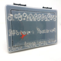 500 Piece Hex Nut Kit | DIN 934 | M3,M4,M5,M6 & M8 | A2 Stainless Steel