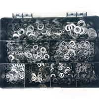1000 Piece Form A Flat Washer Kit | M3,M4,M5,M6 & M8 | A2 Stainless Steel