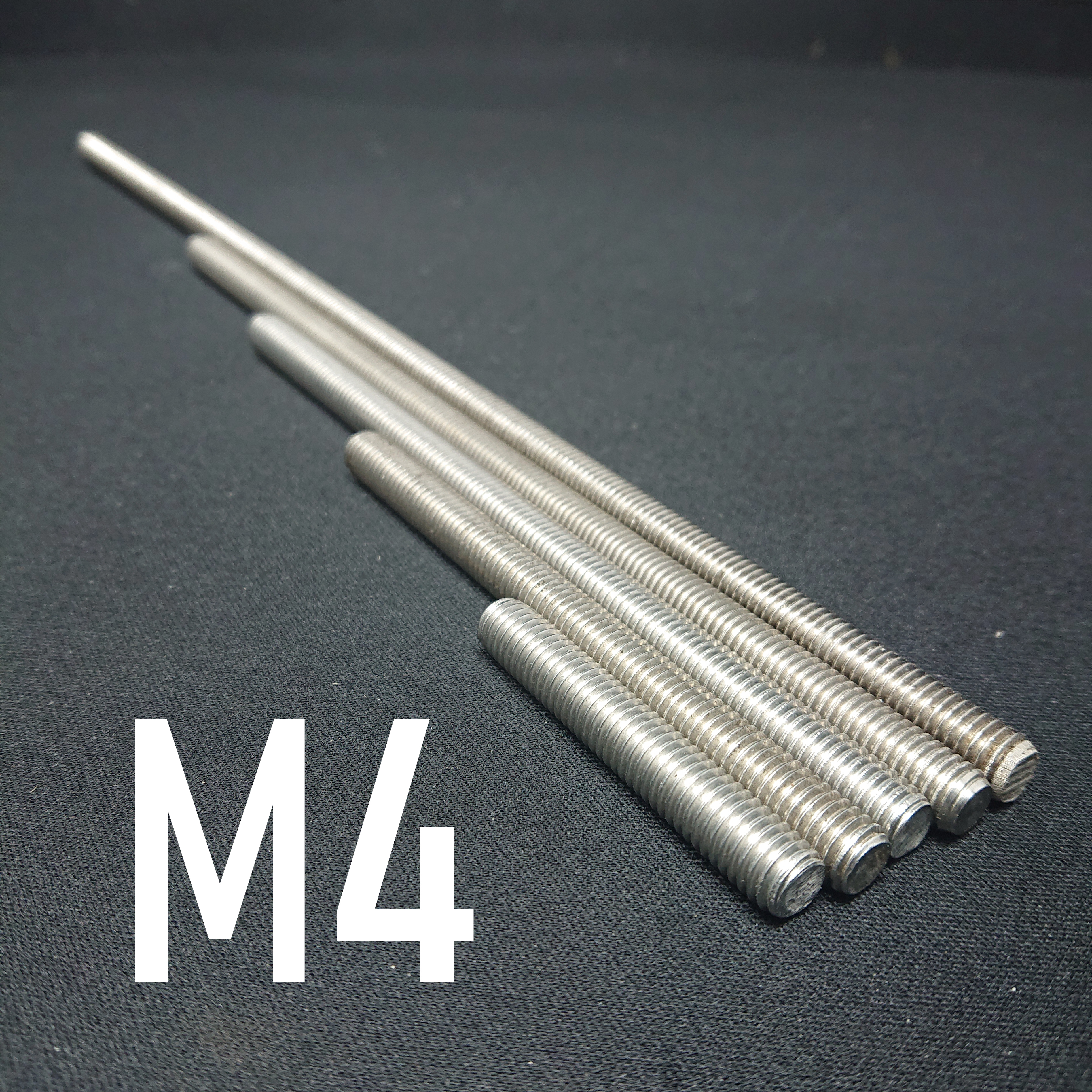 M4 (4mm) Threaded Bar | A2-70 Stainless Steel