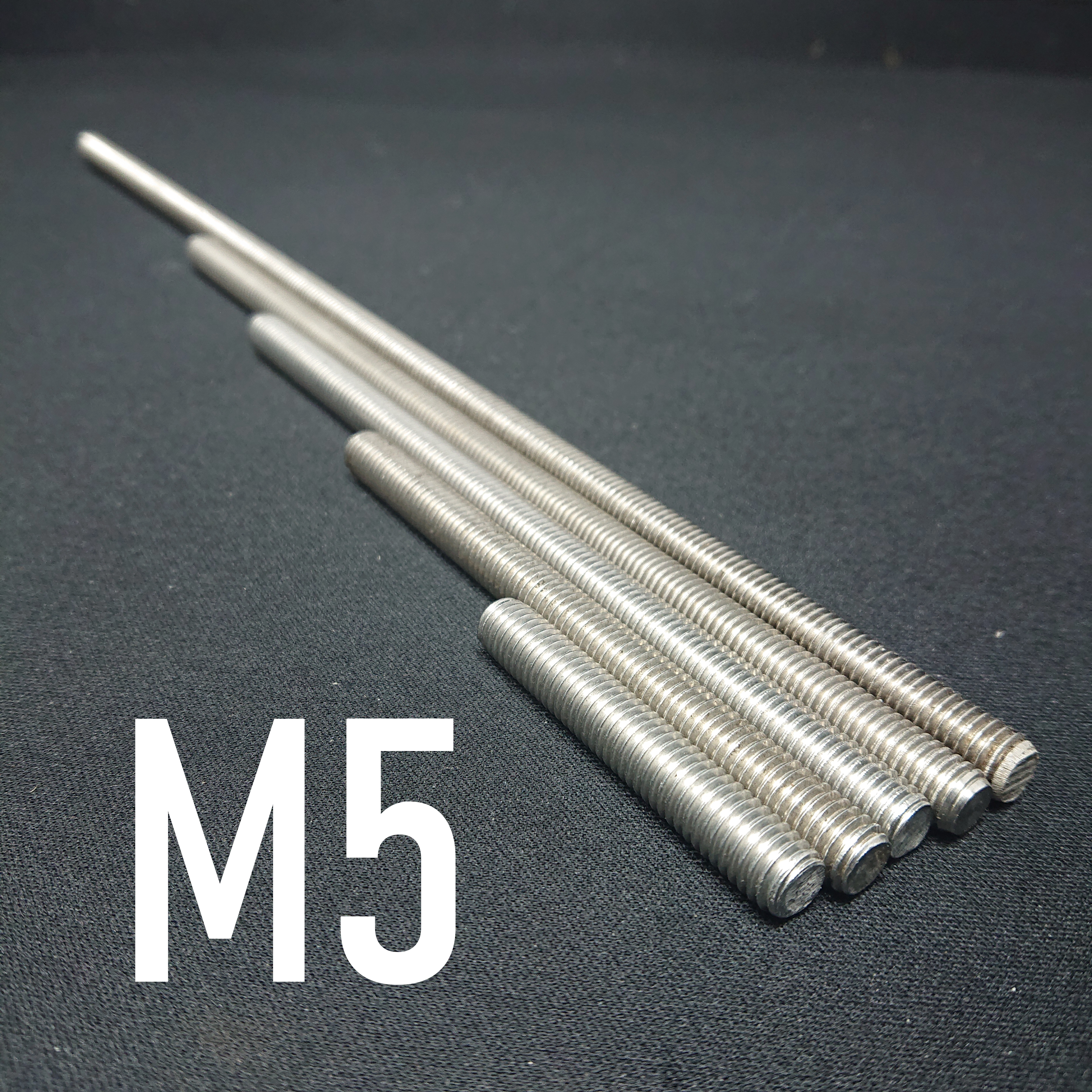 M5 (5mm) Threaded Bar | A2-70 Stainless Steel