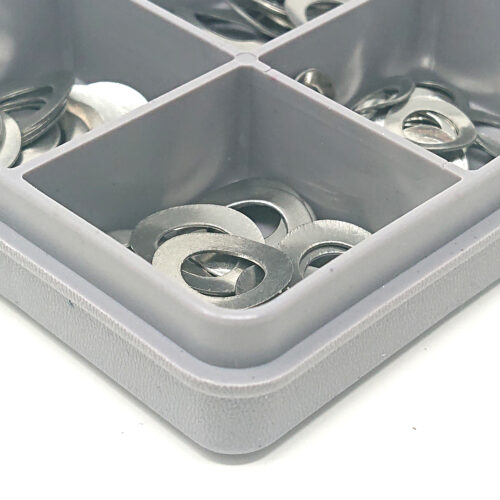 Curve/Wave-Spring Washer Kits in Small Boxes | DIN137-B | A2-70 Stainless Steel